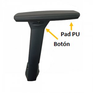 Ap 306 Negro - Reg 3D - Pad PU