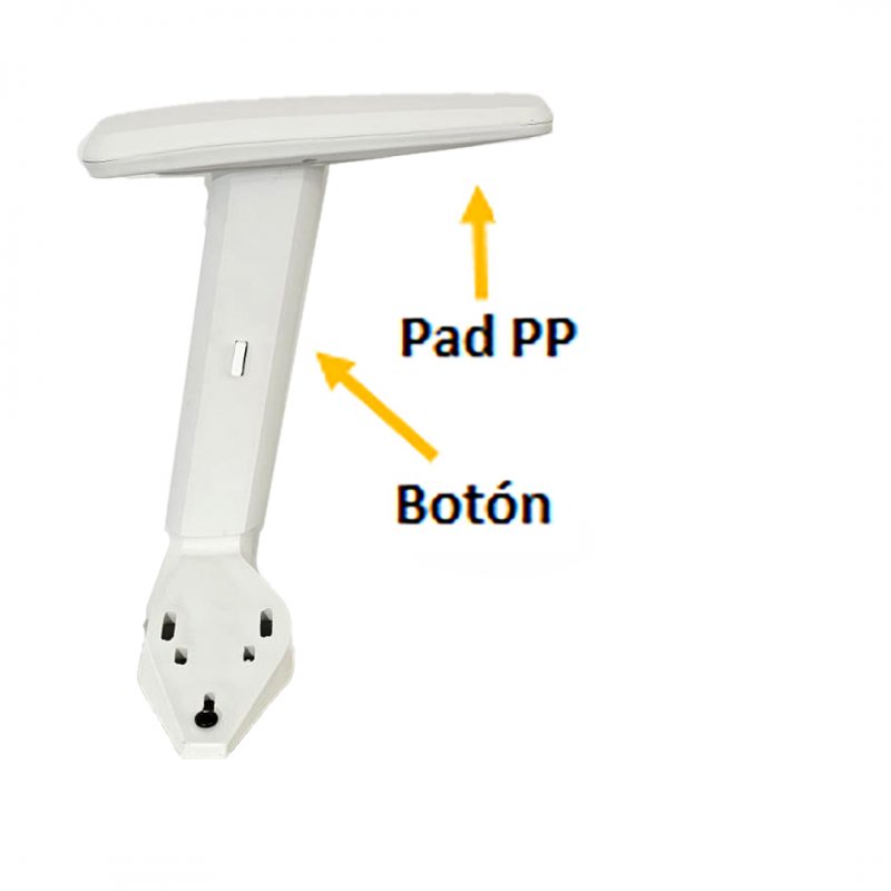 Jgo. AP 309 Blanco - Regulable 1D - Pad PP