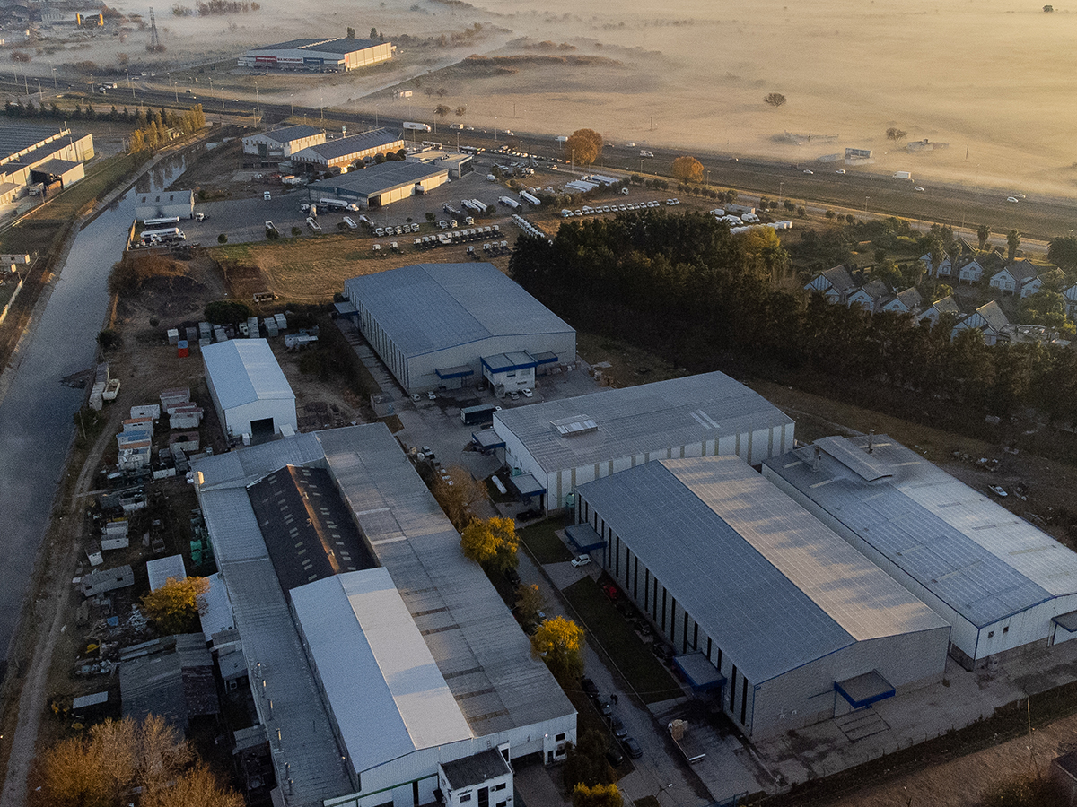 Vista aérea planta Rolic