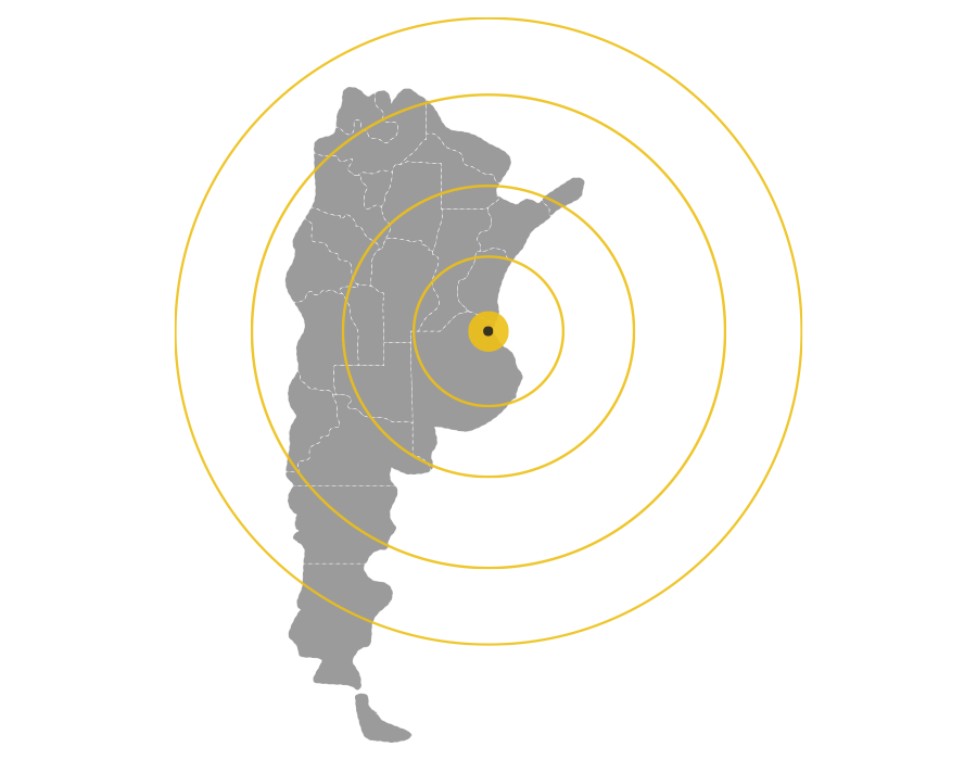 Mapa de cobertura