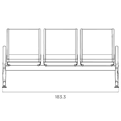 Medidas Tandem Cromo Black Tapizado