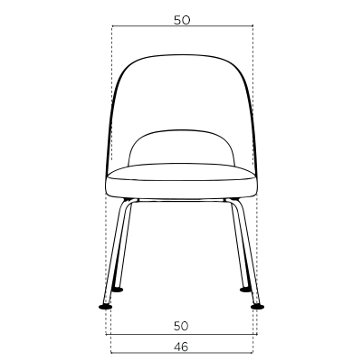 Medidas Saarinen Silla