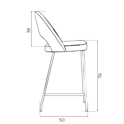 Medidas Saarinen Silla